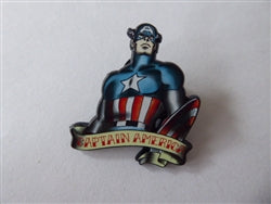 Disney Trading Pin 170699   Captain America - Marvel Avengers Superheroes Tattoos - Mystery