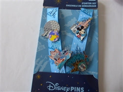 Disney Trading Pin 170909    WDW - Park Icons Starter Set