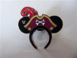 Disney Trading Pin 170930     WDW - Pirate Hat - Earbands - Hidden Disney 2025 - Pirates of the Caribbean
