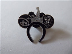 Disney Trading Pin 170934    WDW - Cinderella Castle - Super Chaser - Earbands - Hidden Disney 2025