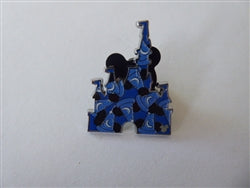 Disney Trading Pin 170971    WDW - Sorcerer Mickey Hats - Cinderella Castles - Hidden Disney 2025