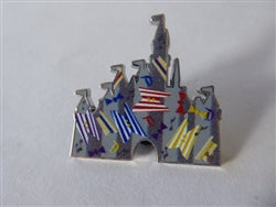 Disney Trading Pin 170973    DLR - Dapper Dans - Sleeping Beauty Castles - Hidden Disney 2025