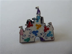 Disney Trading Pin 170977    DLR - Balloons - Sleeping Beauty Castles - Hidden Disney 2025