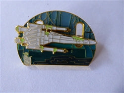 Disney Trading Pin 171083     Loungefly - Yoda Lifting the X-Wing Fighter - Slider - Empire Strikes Back - Star Wars