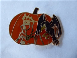 Disney Trading Pin 171219     DSSH - Evil Queen and Raven - Snow White - Villain Pumpkins - Halloween