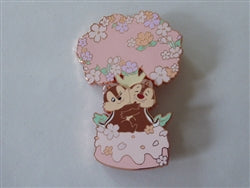 Disney Trading Pin  171241    PALM - Chip and Dale - Hugging - Cherry Blossoms - Wave 2
