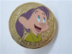 Disney Trading Pin  171253    PALM - Dopey - Coin Series - Wave 3 - Snow White and the Seven Dwarfs