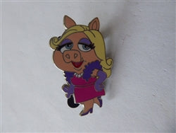 Disney Trading Pin 171276    Miss Piggy - Kermit and Miss Piggy Build-a-Pin Set - The Muppets