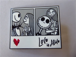 Disney Trading Pins 171288    DLP - Jack Skellington and Sally - Expressions of Love Series - Nightmare Before Christmas