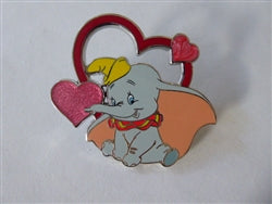 Disney Trading Pins 171311    DLP - Dumbo - Valentine's Day Love Series - Hearts