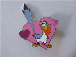 Disney Trading Pins 171314    DLP - Zazu - Valentine's Day Love Series - Hearts - Lion King