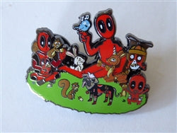 Disney Trading Pin 171608  Snow White - Deadpool Crashes Disney Movies - Mystery - Marvel