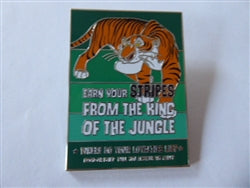 Disney Trading Pin  171640    WDW - Shere Khan - Recruitment Poster - Heroes vs Villains - Earn Your Stripes - Jungle Book