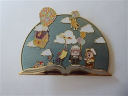 Disney Trading Pin 171670    PALM - Mr Fredrickson, Russell, Kevin, Dug - Once Upon a Time Storybook - UP - Jumbo