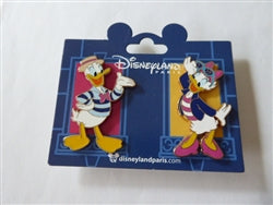 Disney Trading Pin 171878    DLP - Donald and Daisy Set - Disney Characters in Paris