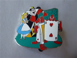Disney Trading Pin 172228    WDW - Alice and Queen of Hearts - Alice in Wonderland Characters Series