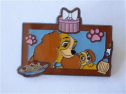 Disney Trading Pins 172510    Loungefly - Lady and Puppy - Dog Portraits - Mystery