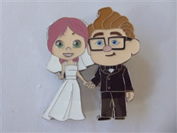 Disney Trading Pins 172513     Carl and Ellie - Wedding - Up
