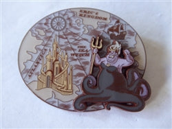 Disney Trading Pins 172524    Ursula - Artfully Evil - Atlantica Map