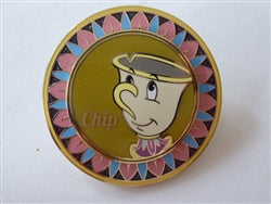 Disney Trading Pin 172693   Chip - Beauty and the Beast Dining Plates Series - Spinner - Mystery