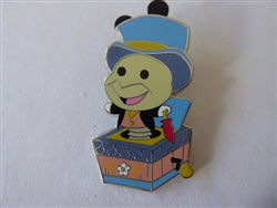 Disney Trading Pin 173222    WDW - Jiminy Cricket - Character Jack-in-the-Box Set - Pin Trading Nights 2025 - Mystery