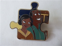 Disney Trading Pin 173370    Eudora and James - Princess and the Frog - Character Connection Puzzle Series - Mystery