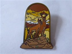Disney Trading Pin 173591    DIS - Bambi and Faline - Sketchbook Legacy - Series II - Number 10 - 80th Anniversary