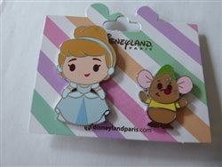Disney Trading Pin 173796    DLP - Cinderella and Gus - Cinderella Set - Cute Princess and Sidekicks Series