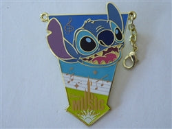 Disney Trading Pin 174093    DLP - Stitch - Disney Music Festival Series