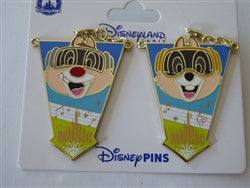 Disney Trading Pin 174095    DLP - Chip and Dale Set - Disney Music Festival Series