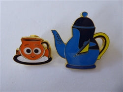 Disney Trading Pin  174217    Loungefly - Dory and Nemo Pair - Pixar Tea - Mystery