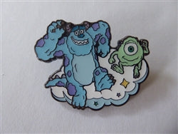 Disney Trading Pin 174414    Loungefly - Sully and Mike Wazowski - Pixar Clouds Mystery Set - Monster's Inc
