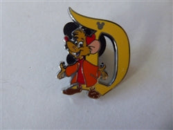 Disney Trading Pins 174804    DLR - Jaq - Disneyland D - Hidden Disney 2025