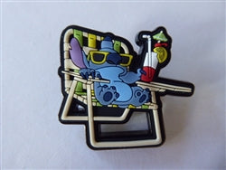 Disney Trading Pin  174930    Loungefly - Stitch on Lawn Chair - Vacation - Free-D - Mystery