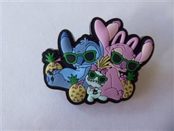 Disney Trading Pin  174934    Loungefly - Stitch, Angel and Scrump - Vacation - Free-D - Mystery