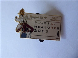 Disney Trading Pin 175020    Walt Disney Travel - Goofy - MAGIC Measures 2015 - Cast