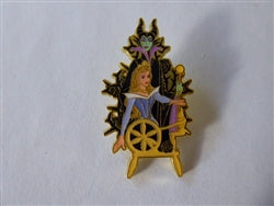 Disney Trading Pin 175093    Loungefly - Aurora and Maleficent - Spinning Wheel - Sleeping Beauty