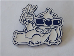 Disney Trading Pin 175111    DLP - Chilling on the Beach with a Coconut Drink - Stitch Lifestyle Collection