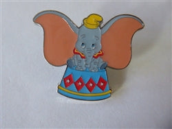Disney Trading Pin  175263    Loungefly - Baby Dumbo Sitting on a Barrel - Dumbo Circus Set - Mystery