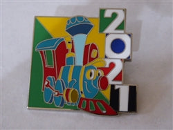 Disney Trading Pin 175537    Casey Jr - Dated 2021 Mickey Mouse and Friends - Mystery