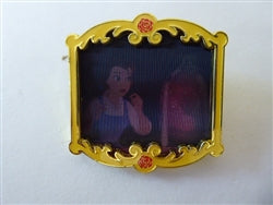Disney Trading Pin 175543    Loungefly - Belle with Enchanted Rose - Beauty and the Beast Lenticular Scenes Set - Mystery