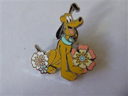 Disney Trading Pin 176153    Loungefly - Pluto - Disney Cats and Dogs Floral Set - Mystery