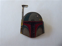 Disney Trading Pin  176161    Boba Fett the Mandalorian Bounty Hunter - Star Wars Helmets Set