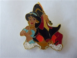 Disney Trading Pin 176661    Loungefly - Jasmine and Jafar - Princess and Villain Duo Set - Aladdin - Mystery
