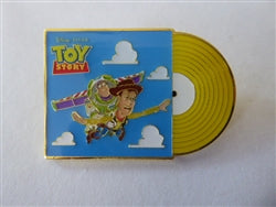 Disney Trading Pin 176902    Loungefly - Buzz and Woody - Pixar Records Set - Toy Story - Mystery