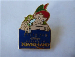 Disney Trading Pin 17693 JDS - Peter Pan & Tinker Bell - Return to Neverland
