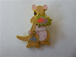 Disney Trading Pin 177148    Loungefly - Kanga and Roo - Winnie the Pooh and Friends Floral