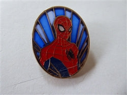 Disney Trading Pin 177482    Loungefly - Blue Background - Marvel Spider-Man Stained Glass Set - Mystery