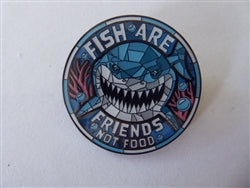 Disney Trading Pin 177523    Loungefly - Bruce the Shark - Fish Are Friends Not Food - PIXAR - Finding Nemo