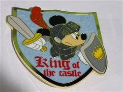 Disney Trading Pin 177554    PALM – Mickey - King of the Castle - Kingdom Series